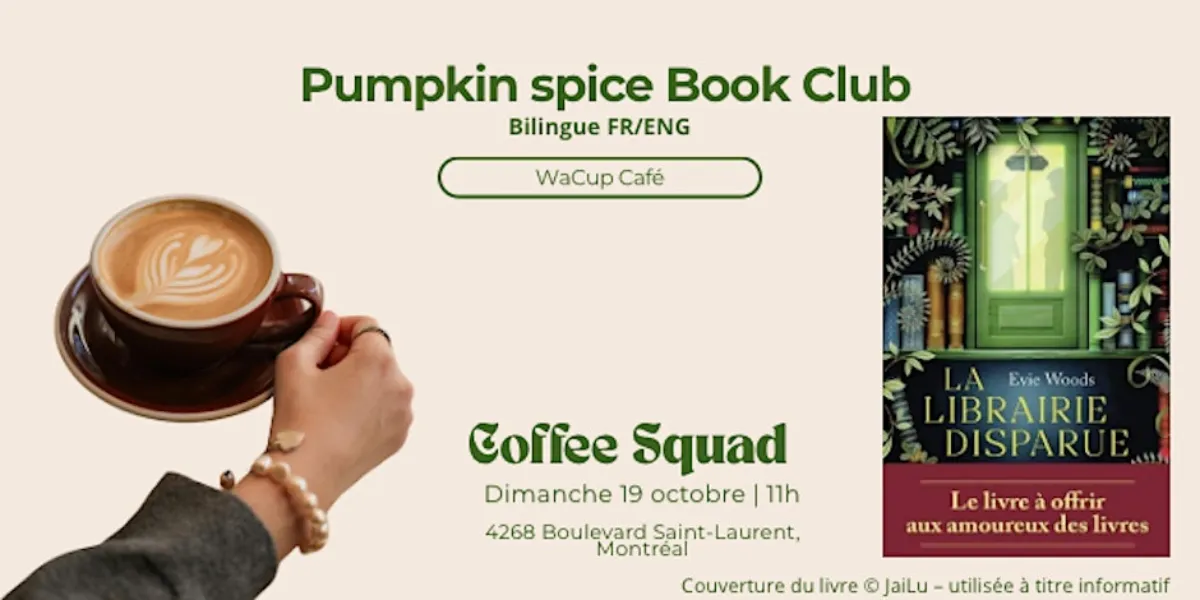 Pumpkin spice Book Club